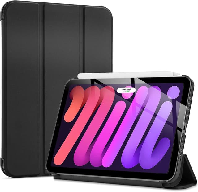 Detalle de ProCase Smart Case Hard Back for iPad Mini 7 / Mini 6 (8.3-inch) — Model A2995/A2996/A2993 & A2567/A2568/A2569