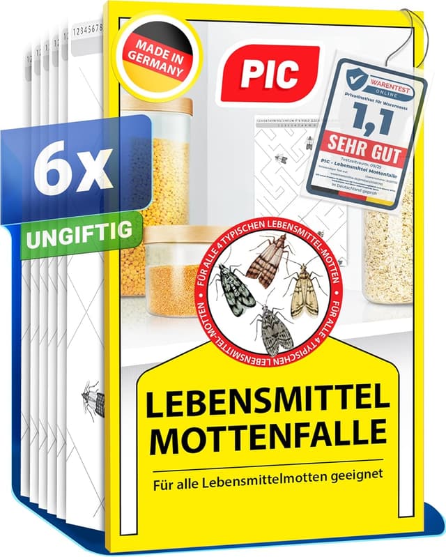 Imagen de PIC Lebensmittelmotten Falle - effektive Mottenfalle en OfertitasTOP