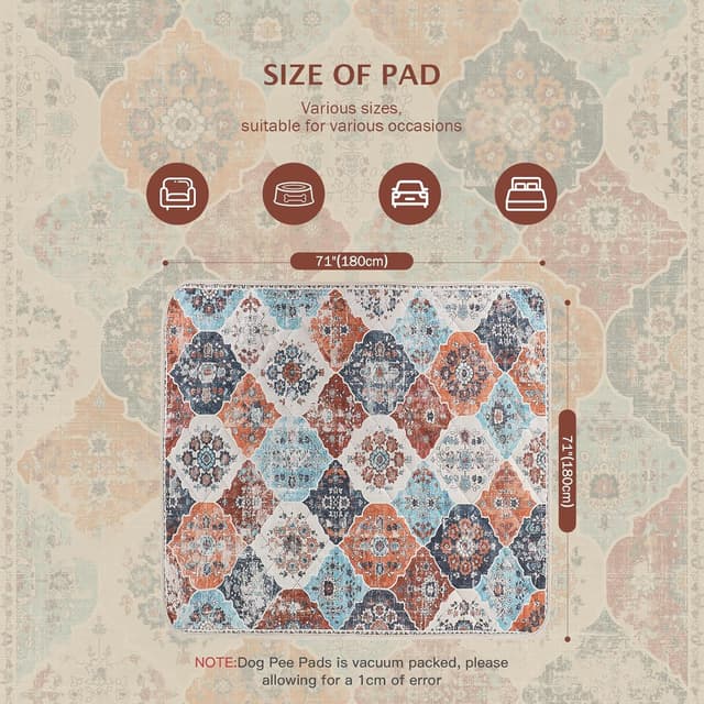 Thumbnail 6 de IEUUMLER Empapadores perros reutilizables 180x180