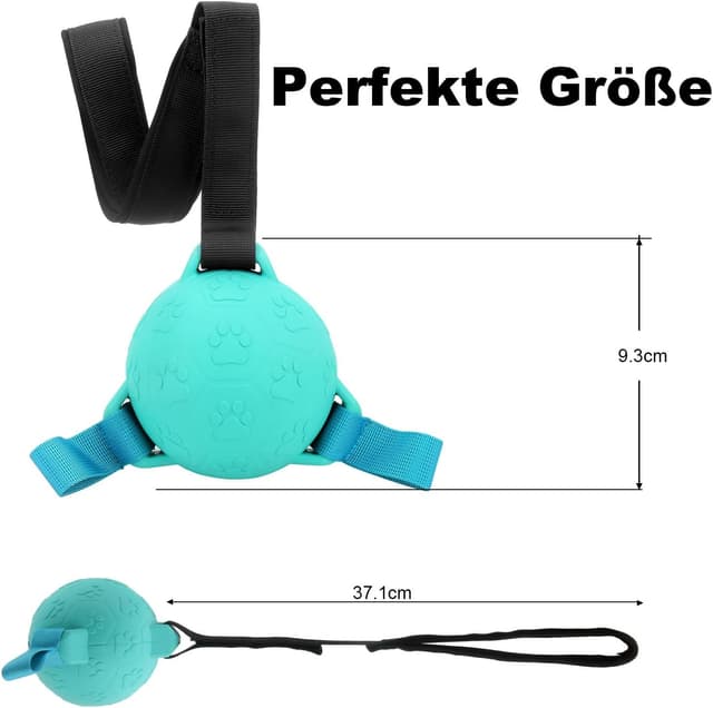 Thumbnail 1 de LOTUSWILD Balle pour chien 9,7 cm Bleu