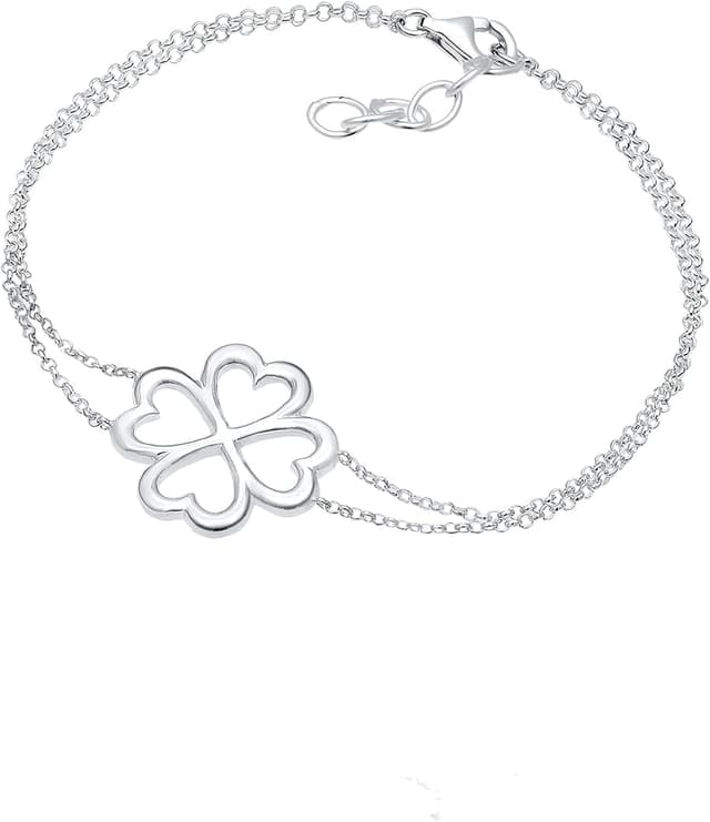 Detalle 2 de Elli Armband Kleeblatt 16 cm