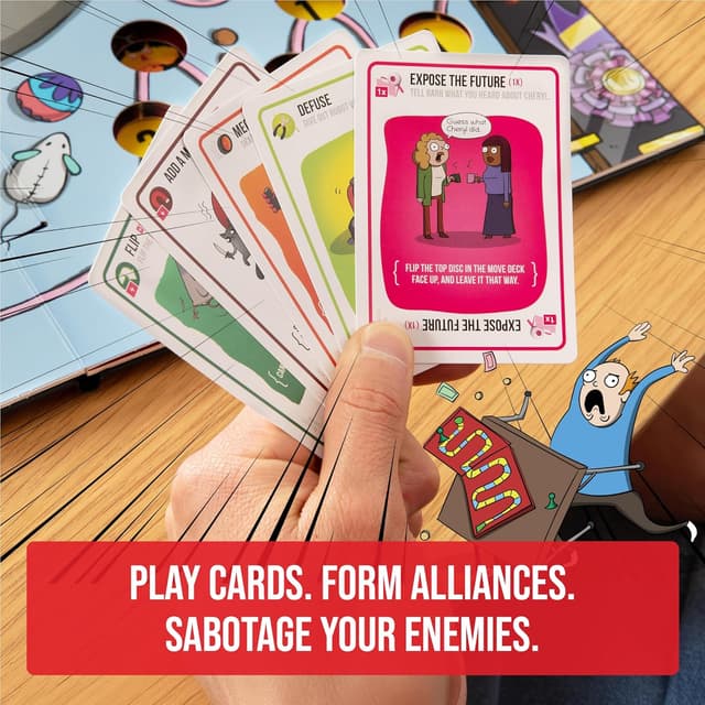 Thumbnail 5 de Exploding Kittens Board Game 2–6 Players