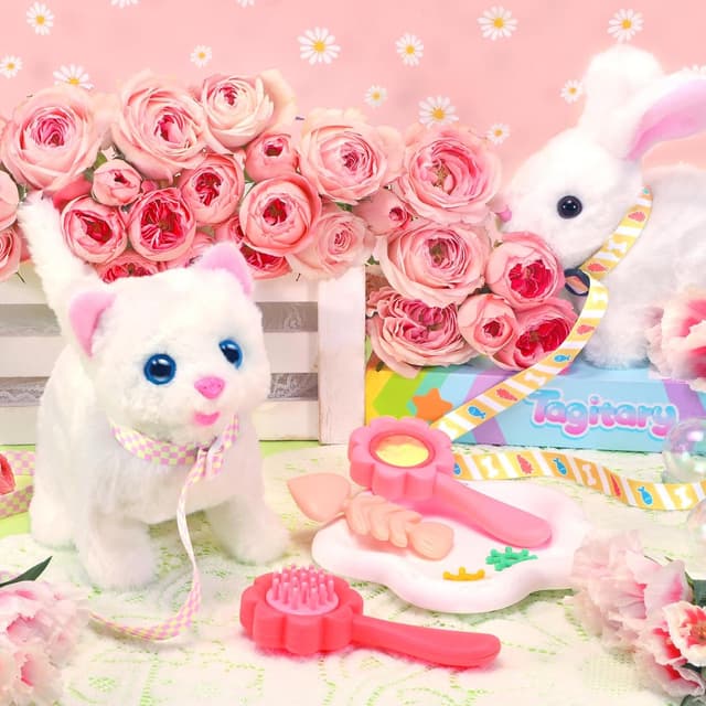 Thumbnail 2 de Tagitary Plush Walking Meowing Toy Cat