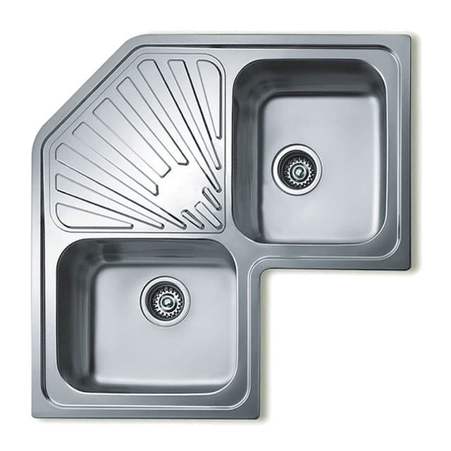 Imagen de Teka Fregadero angular doble seno fregadero 18/10 en OfertitasTOP
