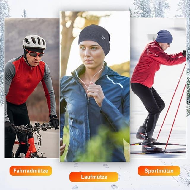 Thumbnail 5 de HASAGEI Gorro térmico para correr talla única