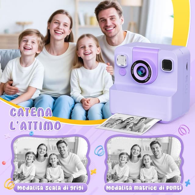 Detalle de Yidoroye Fotocamera bambini 2.4" HD