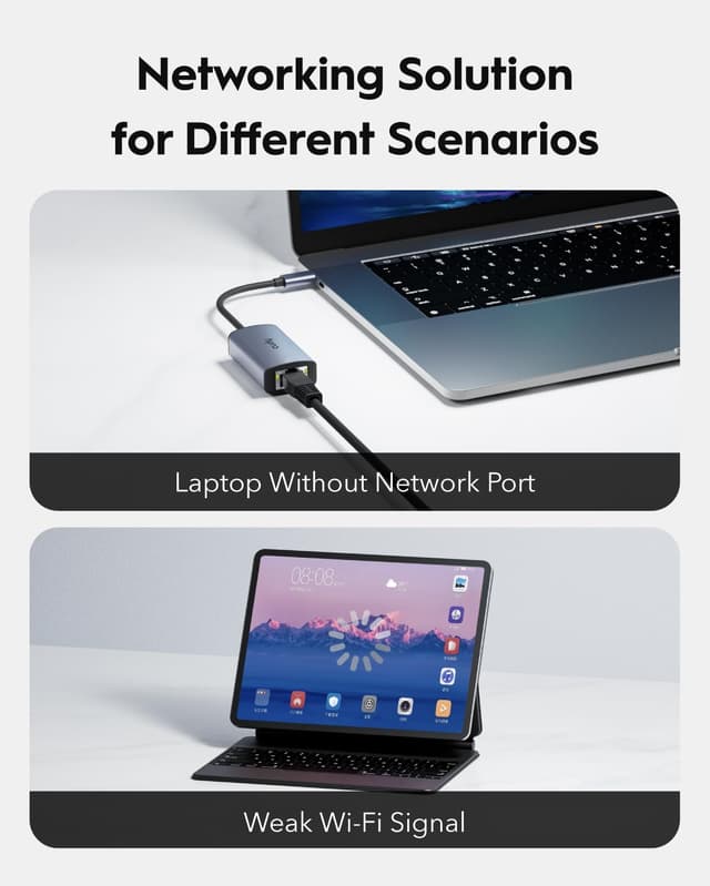 Thumbnail 2 de Cudy UE10C USB-C Ethernet 1 Gbps