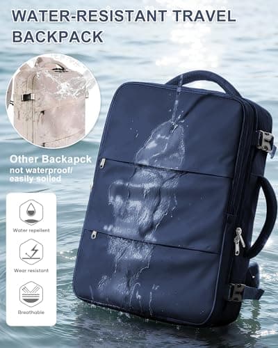 Thumbnail 6 de BJLFS Mochila de cabina 40x30x20 con compartimento para portátil y tejido impermeable (compatible con cabina tipo Ryanair/Vueling)