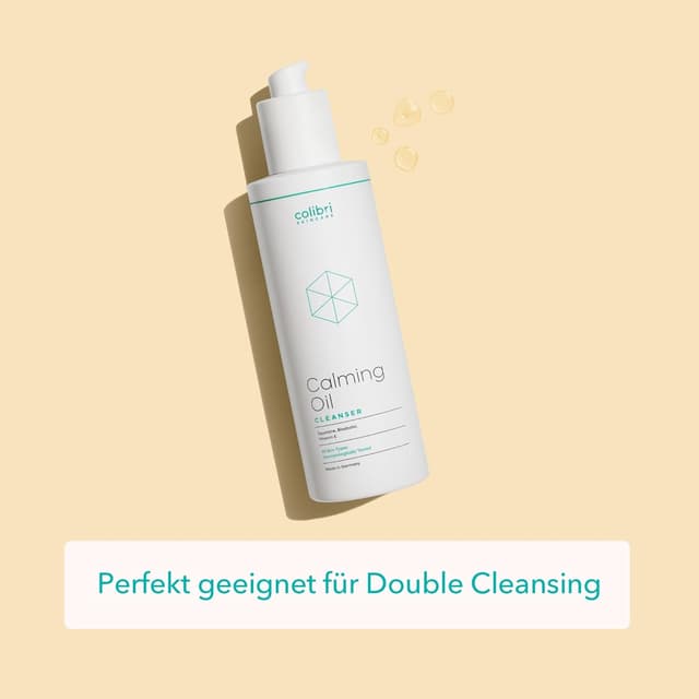 Detalle 2 de colibri skincare Calming Oil Cleanser (200 ml) – sanftes Reinigungsöl gegen wasserfestes Make-up