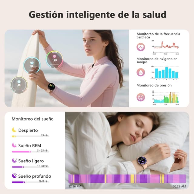 Detalle 2 de Blackview Smartwatch Llamadas Bluetooth 1.43