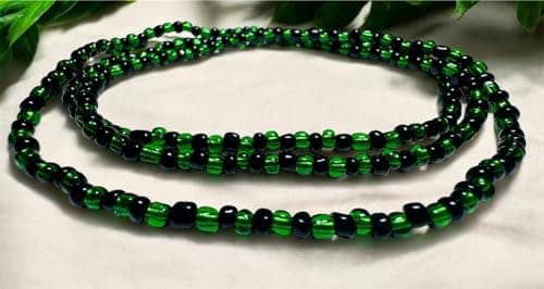 Detalle 1 de Collar de Oggún (Eleke) Yoruba/Ifá hecho a mano – fuerza, trabajo y protección