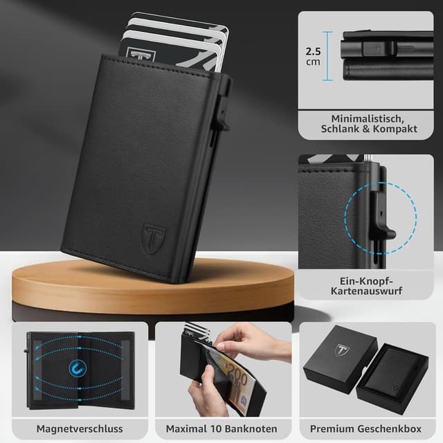 Detalle de TENBST Smart Wallet 3.0 Slim Wallet