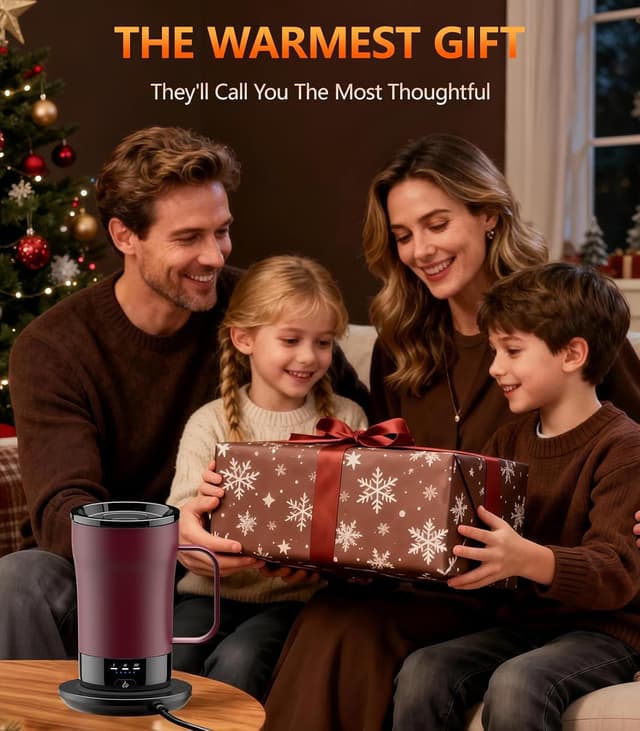 Detalle de Self-Heating Coffee Mug 14oz, Temp Control