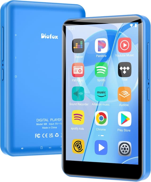 Imagen de Diofox M8 Lettore MP3 80GB Bluetooth WiFi 4 en OfertitasTOP