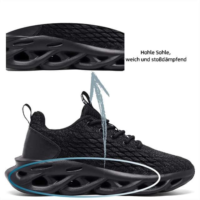 Thumbnail 6 de TIANZEBEN Herren Schuhe Laufschuhe