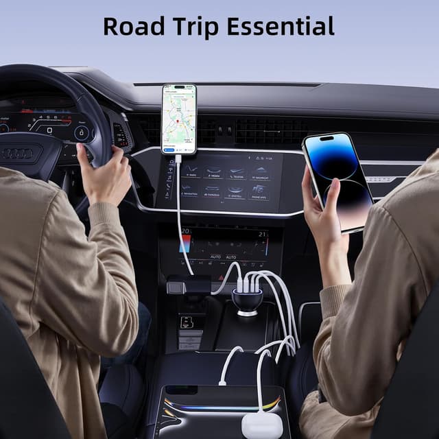 Thumbnail 6 de Caricatore auto 78W 4 porte USB