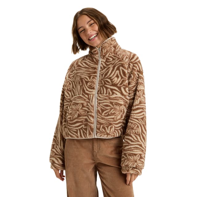 Detalle de Roxy Forro polar Blurry Cloud Print