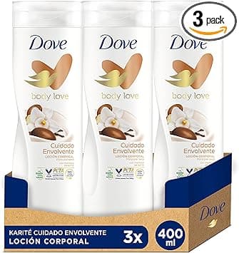 Detalle de Dove Crema Hidratante Corporal Katiré y Vainilla 3x400 ml
