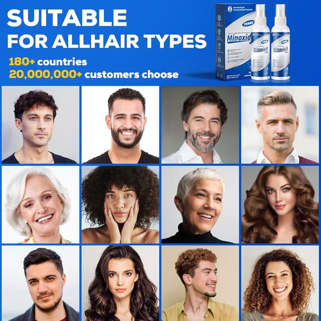 Thumbnail 6 de TEADZ 5% Minoxidil Intense Hair Growth Serum 2.82 oz