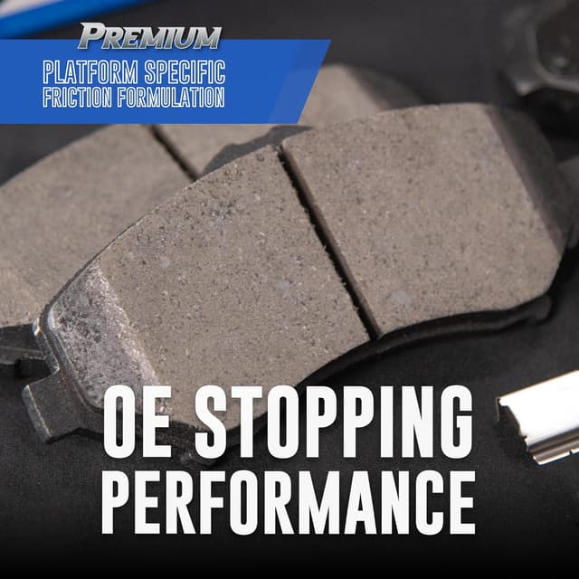 Detalle de Bendix Premium SBC1721A Ceramic Front Brake Pads for Ram ProMaster City (2015–2022)