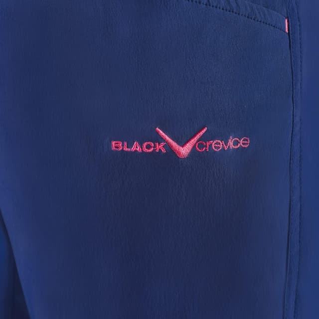 Detalle 2 de Black Crevice pantaloncini da trekking da donna in tessuto elastico per escursioni