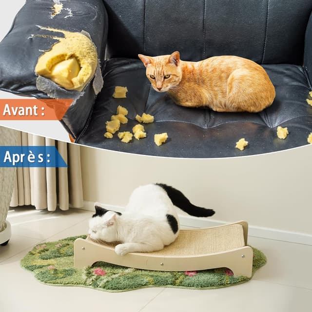 Thumbnail 4 de PETKARAY Griffoir en sisal incurvé pour Chat