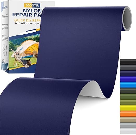 Detalle de Sgooyir Parches Autoadhesivos Nylon Azul 🔧 - 15x160cm