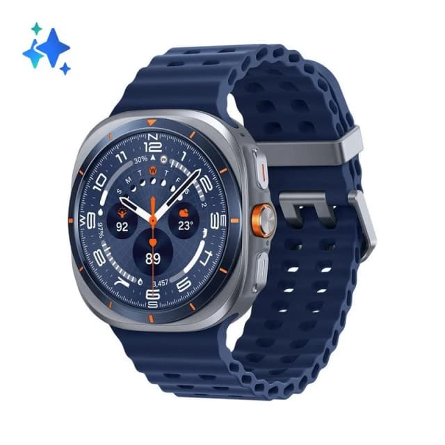 Detalle 2 de Samsung Galaxy Watch Ultra 4G GPS Blue Titanio (64GB) con IA avanzada