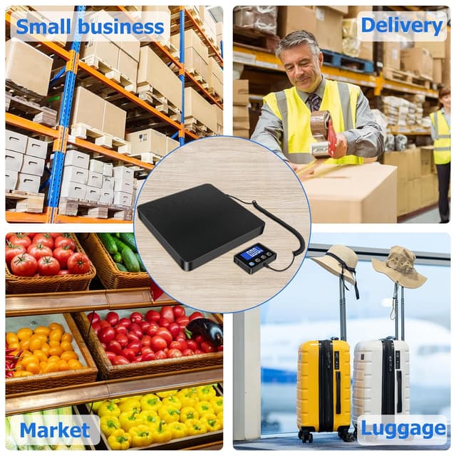 Thumbnail 6 de Postal Scales 200kg x 10g LCD Parcel Scale