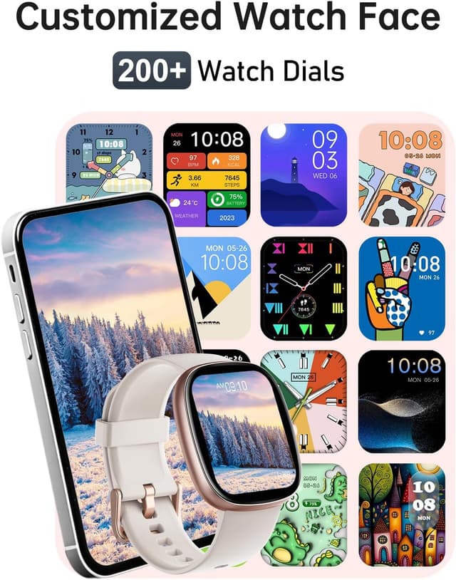 Thumbnail 5 de HUAKUA Smart Watch for Women fitness tracker