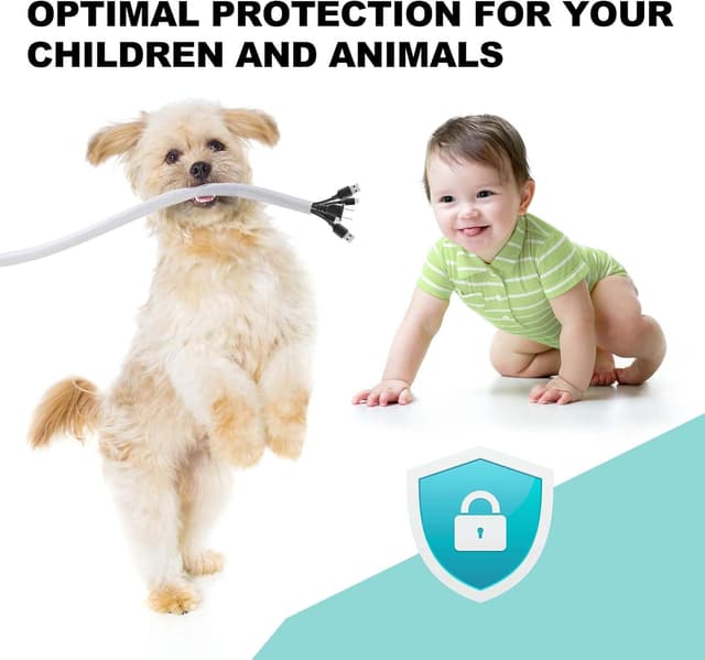 Detalle 2 de AGPTEK 6 m Kabelschlauch (15–25 mm) selbstschließend – flexibler Kabelmantel für Kabelmanagement am Schreibtisch