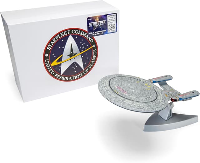 Detalle 2 de Corgi CC96610 Star Trek – USS Enterprise NCC-1701 (Originalserie) Druckguss-Sammelmodell mit TV-Filmlizenz