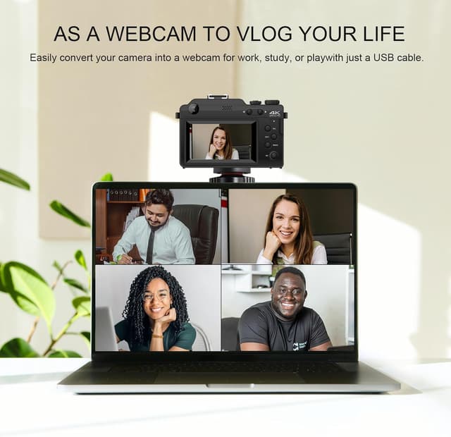 Thumbnail 4 de Digital Camera 64MP 5K compact vlogging camera