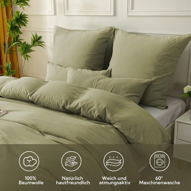 Detalle 2 de SOULFUL SOULFUL doppelte Muslin Bettwäsche 135x200