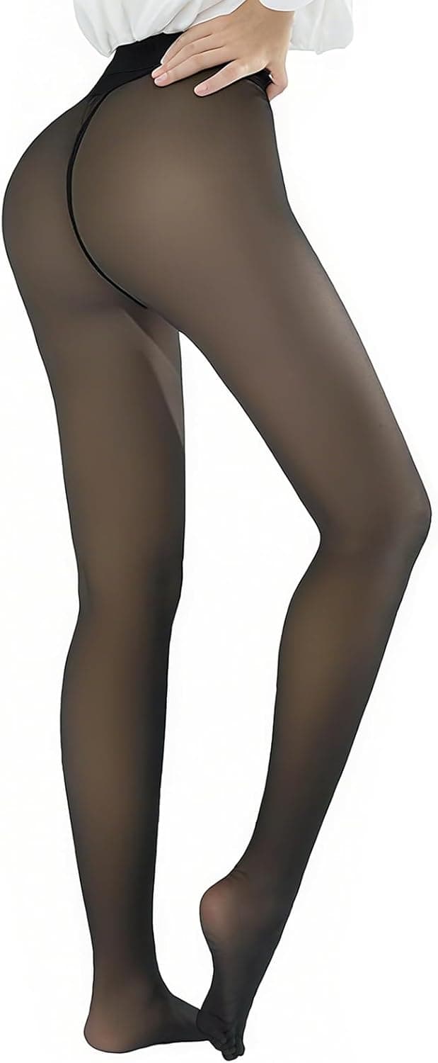 Thumbnail 6 de Caprilite Fleece Lined Tights 2-Pack