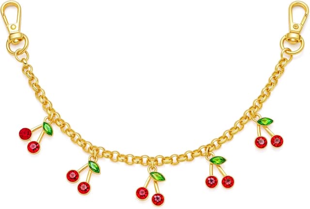 Imagen de LILIE&WHITE Portachiavi Ciliegie Catena Dorata en OfertitasTOP