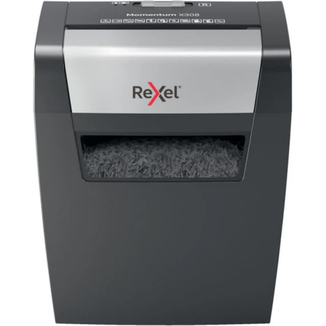 Imagen de Rexel Momentum X308 Destructora de papel corte cruzado 30 hojas en OfertitasTOP