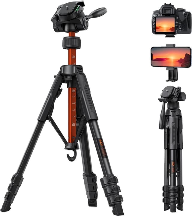 Detalle de Lamicall Stativ Kamera mit 8 kg Tragkraft