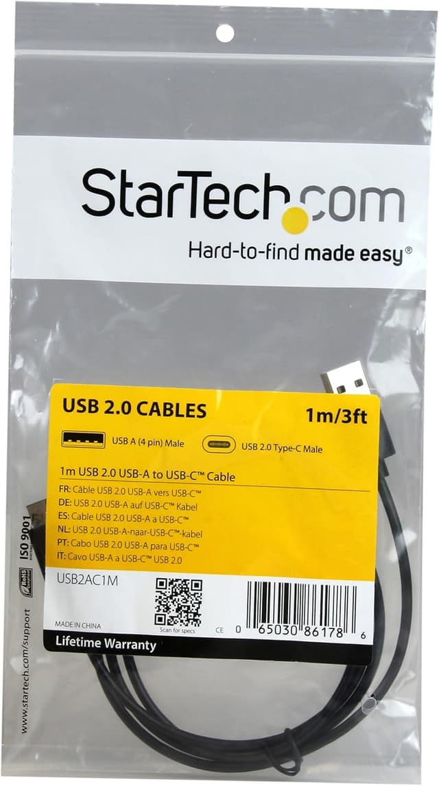 Detalle 2 de StarTech.com USB C to USB Cable 3ft ๐