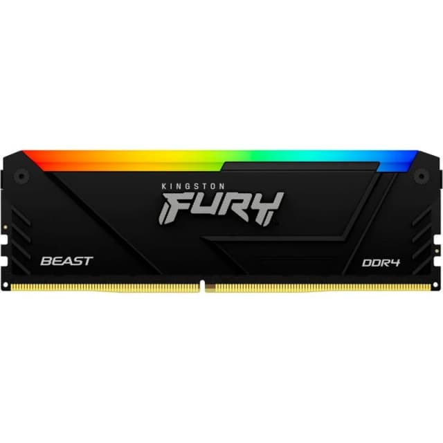 Thumbnail 2 de Kingston FURY Beast RGB DDR4 3200MHz 16 GB para PC 🖥️