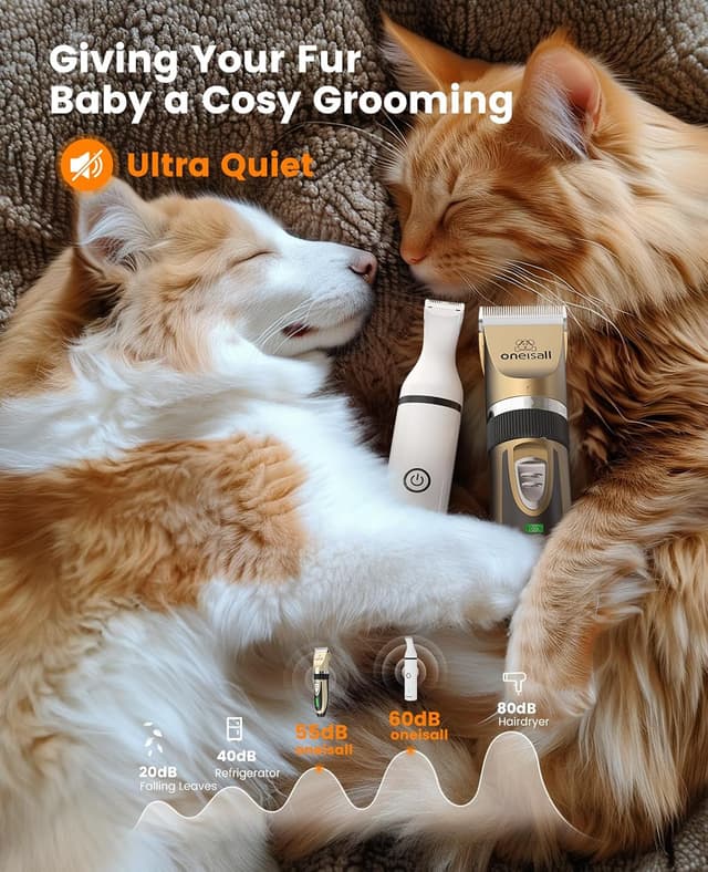 Thumbnail 3 de oneisall Hunde-Haarschneidemaschine 3‑in‑1