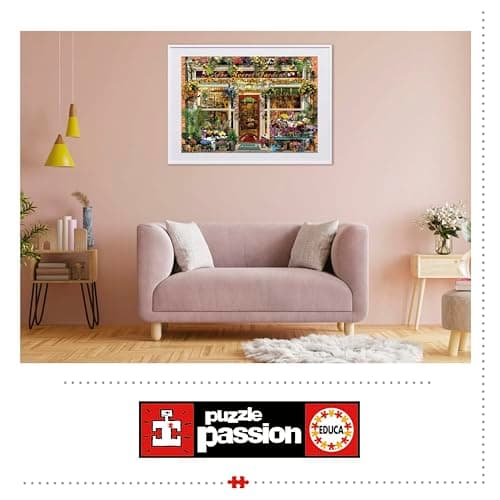 Detalle 2 de Educa The Secret Garden 🧩 Puzzle 1500 Piezas, Medidas 85x60 cm