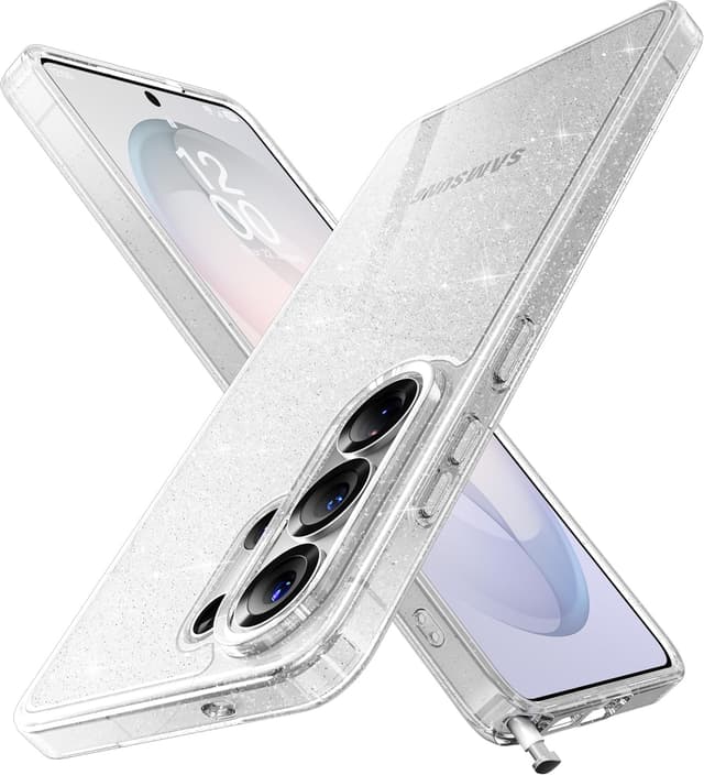 Detalle de CASEKOO Pearl Glitter Case for Galaxy S26 Ultra