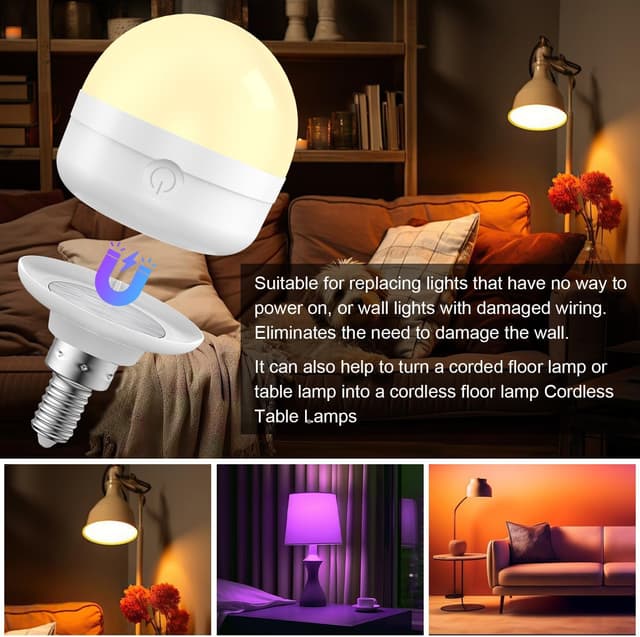 Thumbnail 4 de LGMCF E14 Rechargeable 2000mAh 2 Pack