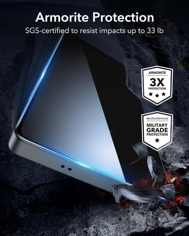 Thumbnail 5 de ESR Armorite 9H+ Glass for Galaxy S26 Ultra 3-Pack