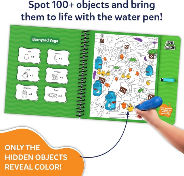 Thumbnail 4 de Skillmatics Water Spotter Reusable Book