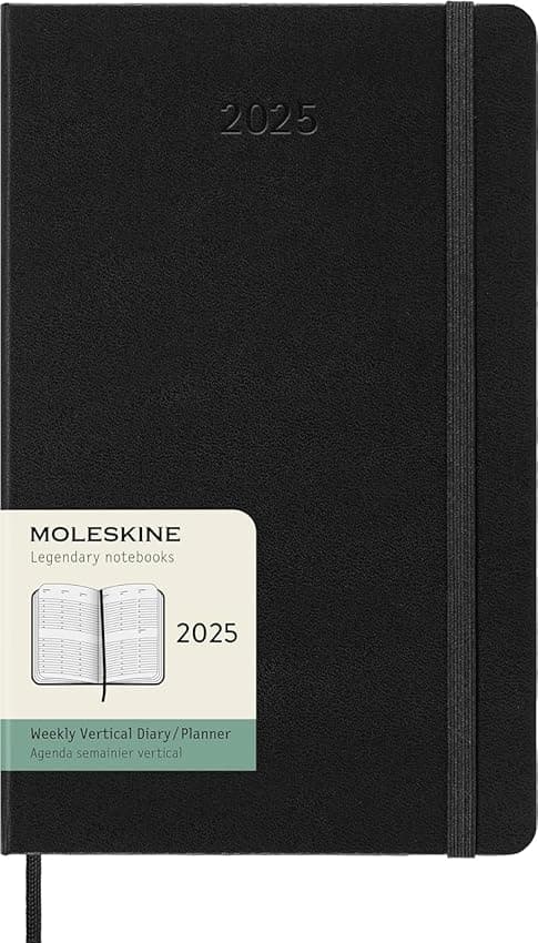 Imagen de Moleskine Weekly Planner Agenda Semanal 2025 13×21 cm 📔 en OfertitasTOP