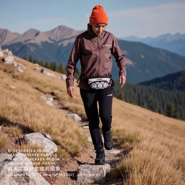 Detalle de Adidas Pantalón elástico Multi Essentials negro