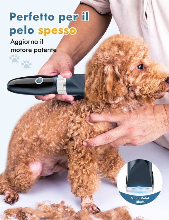 Thumbnail 2 de ETROBOT Kit Tosatrice Cani Professionale 7500 giri