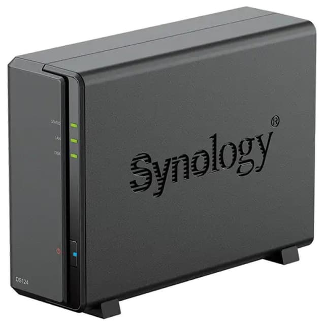 Detalle 2 de Synology DS124 NAS 1 bahía para almacenamiento en red